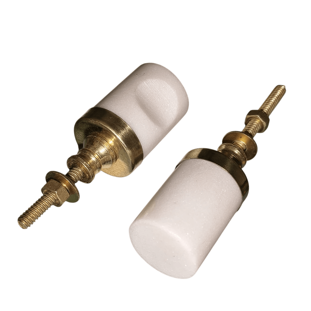 IRON & MARBLE KNOB (POLISH)